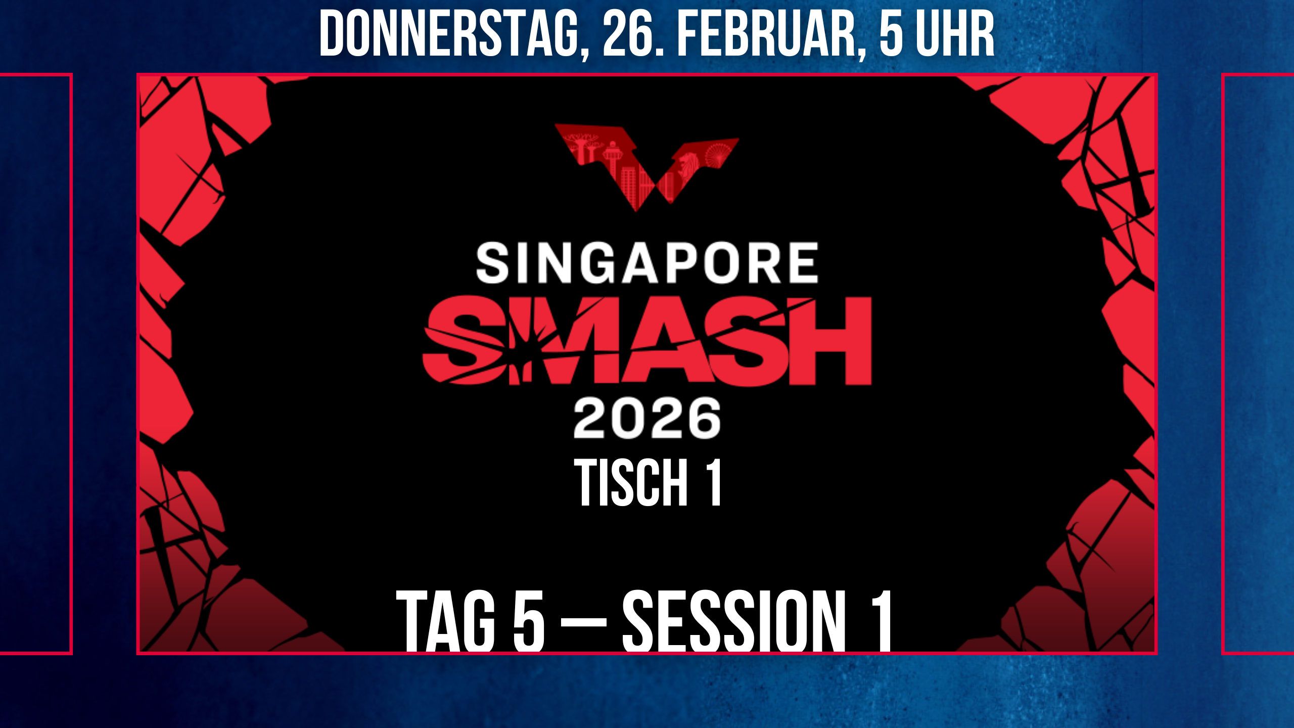 05:00 Singapur Smash Tag 5 mit Miwa Harimoto und Shin Yubin 2/26 [DYN Sport DE]